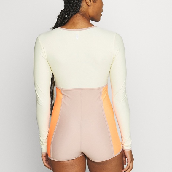 NEW Free People Take A Plunge Athletic Bodysuit - Picture 3 of 11